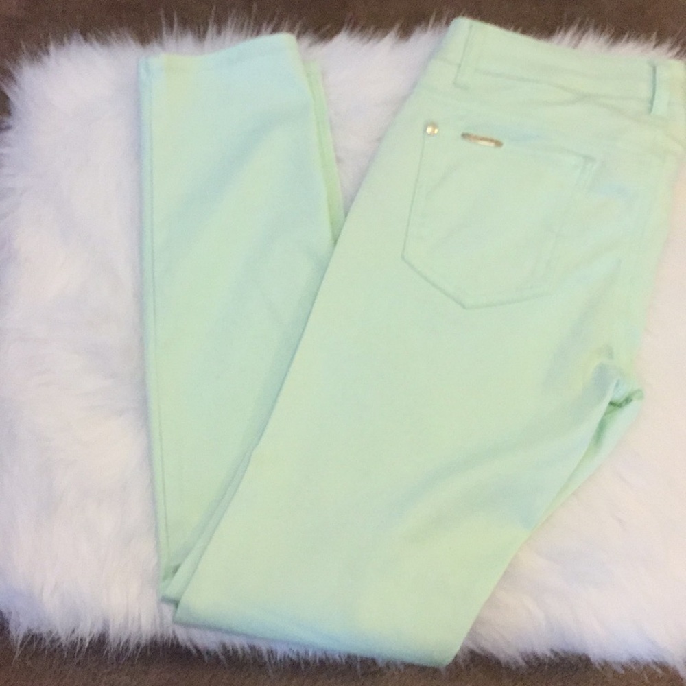 Pastel green Pants